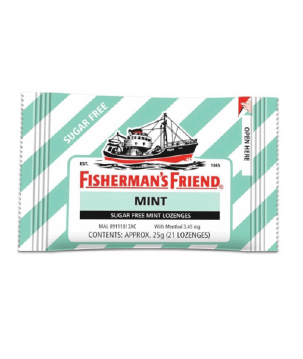 FISHERMAN'S SUGAR FREE MINT 25G