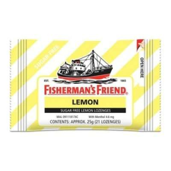 FISHERMAN'S SUGAR FREE LEMON 25G