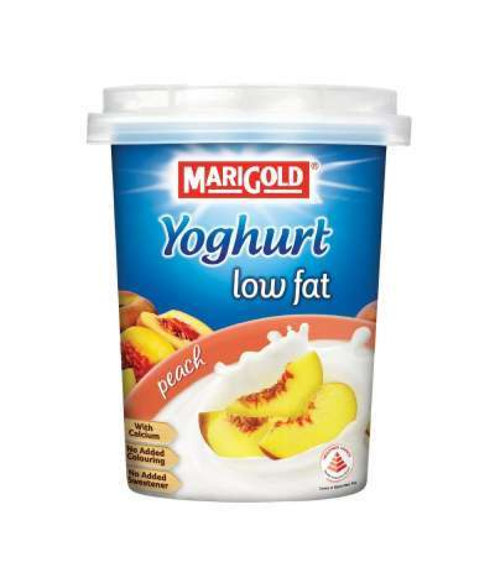 MG LOW FAT YOGHURT CREAM PEACH 130GM