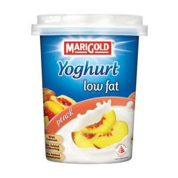 MG LOW FAT YOGHURT CREAM PEACH 130GM