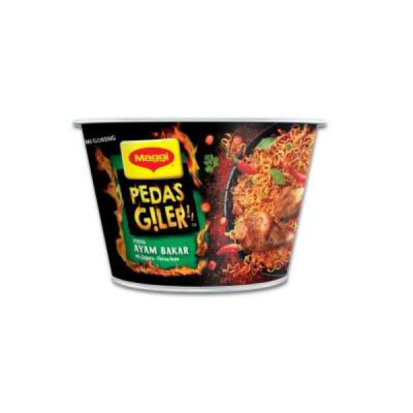 MAGGI PEDAS GILER PERENCAH AYAM BAKAR 98G