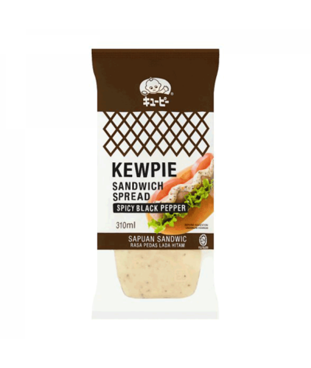 KEWPIE SANDWICH SPREAD BLACK PEPPER