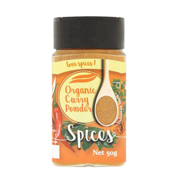 LOVE EARTH ORGANIC CURRY POWDER 50G