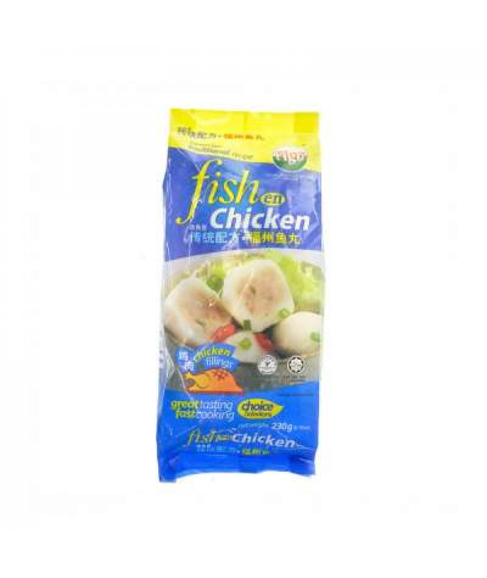 FIGO FISH EN CHICKEN 230G