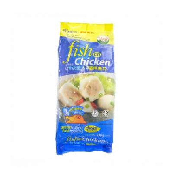 FIGO FISH EN CHICKEN 230G