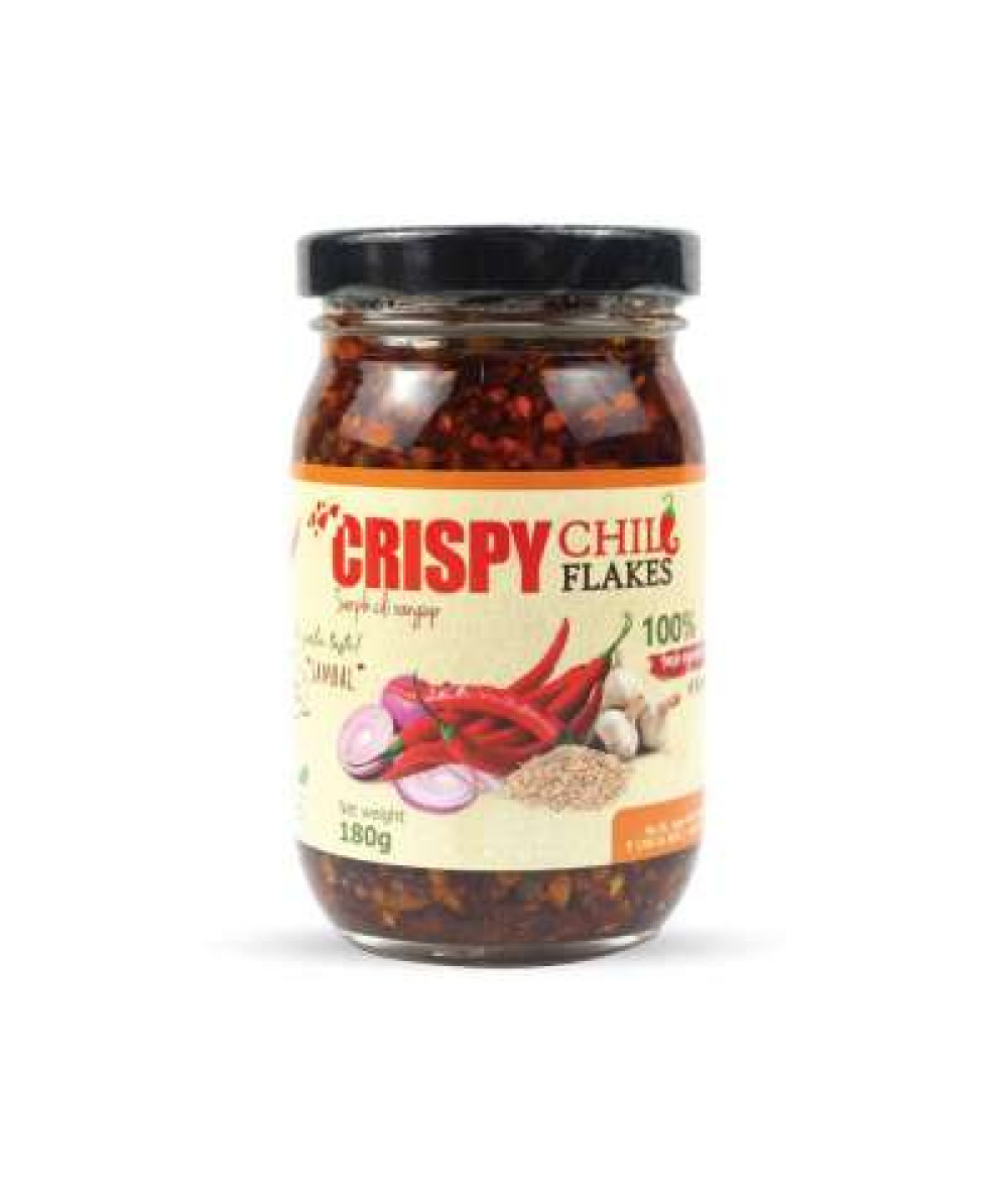 LOVE EARTH CRISPY CHILLI FLAKES 180G