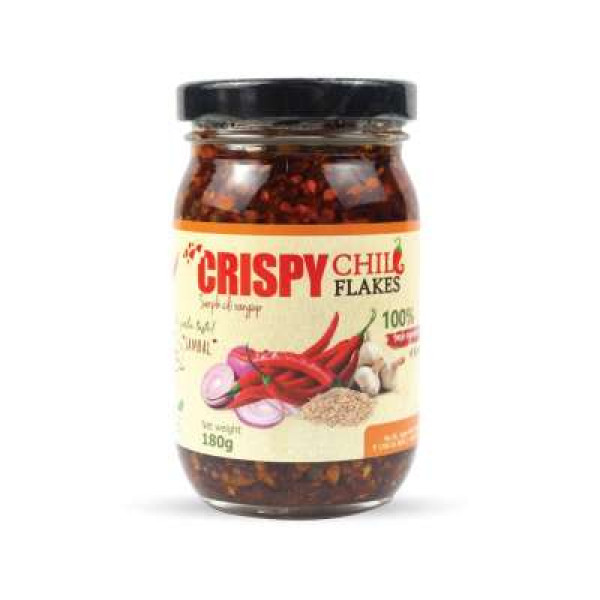 LOVE EARTH CRISPY CHILLI FLAKES 180G