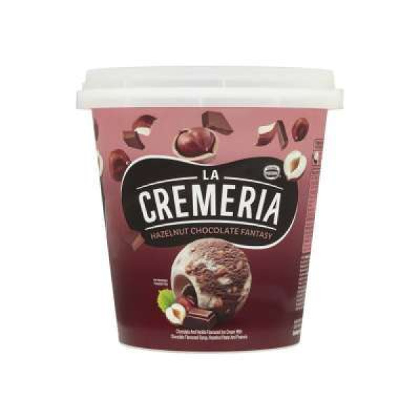 LA CREMERIA HAZELNUT CHOC 750ML