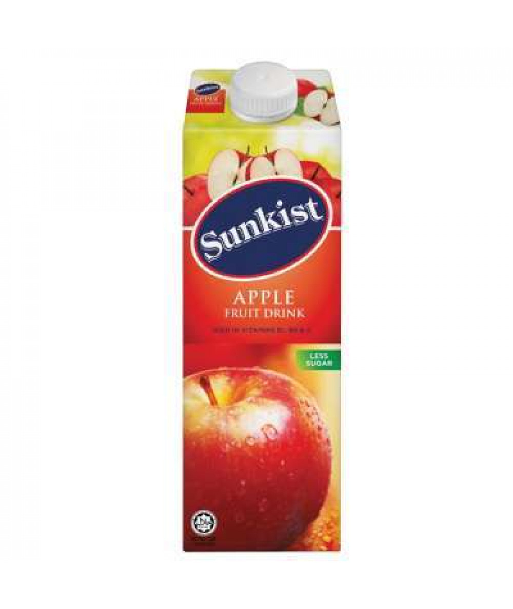 SUNKIST APPLE JUICE 1L