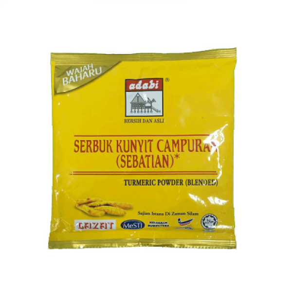 ADABI SERBUK KUNYIT CAMPURAN 100G