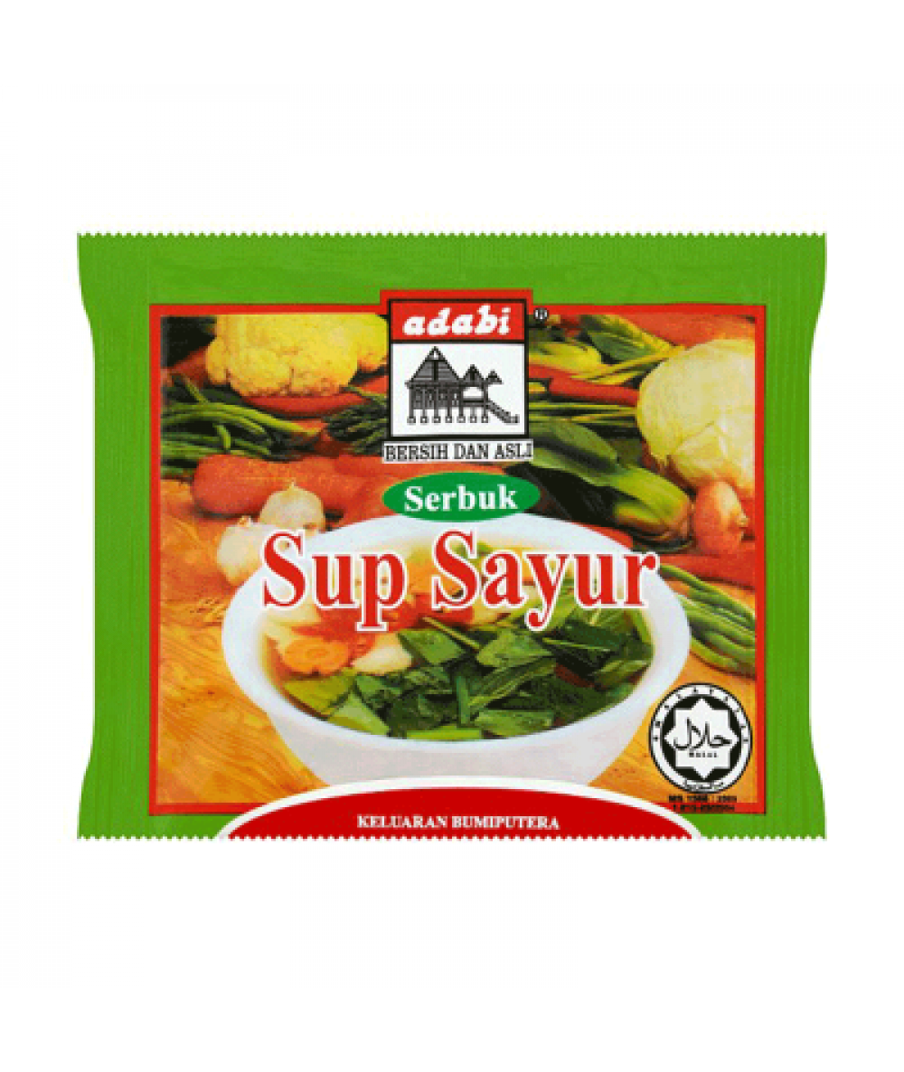 ADABI SERBUK SUP SAYUR 20G