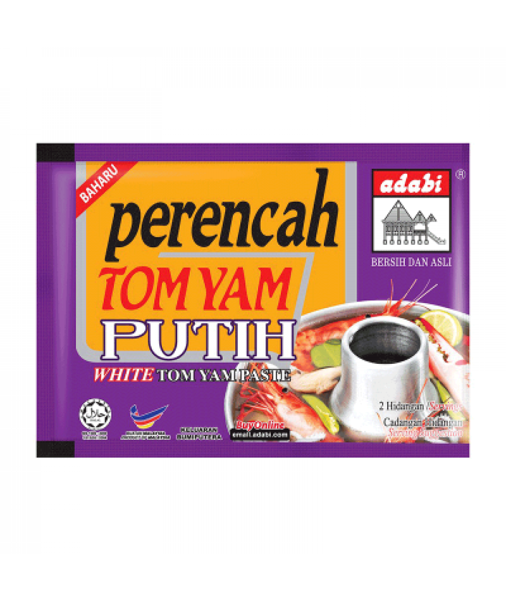 ADABI PERENCAH TOM YAM PUTIH 40G