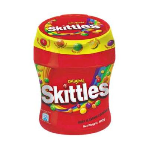 SKITTLES BIGGIE BOTTLE 100G