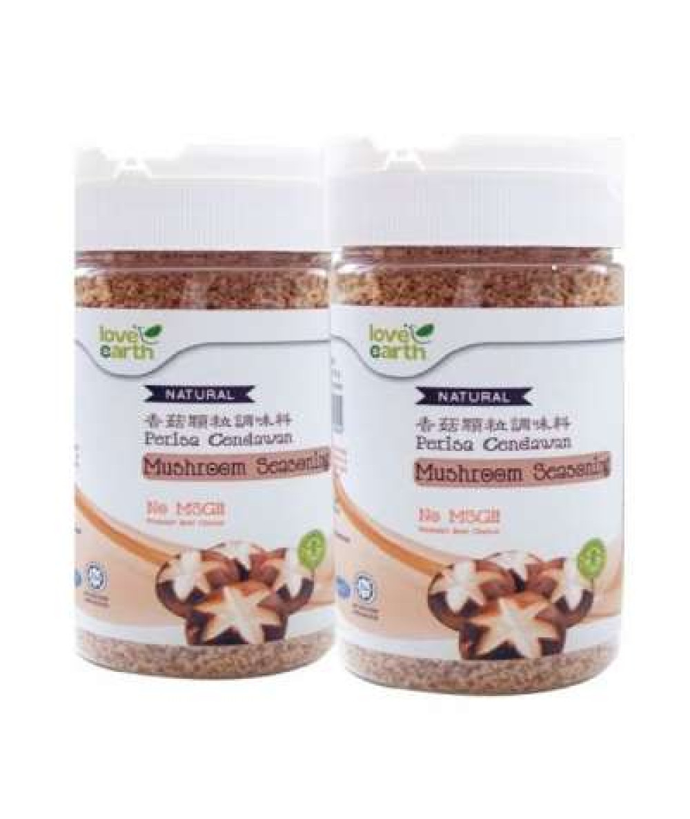 LOVE EARTH MUSHROOM SEASONING PROMO PACK 150GX2