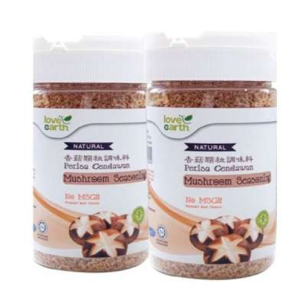 LOVE EARTH MUSHROOM SEASONING PROMO PACK 150GX2