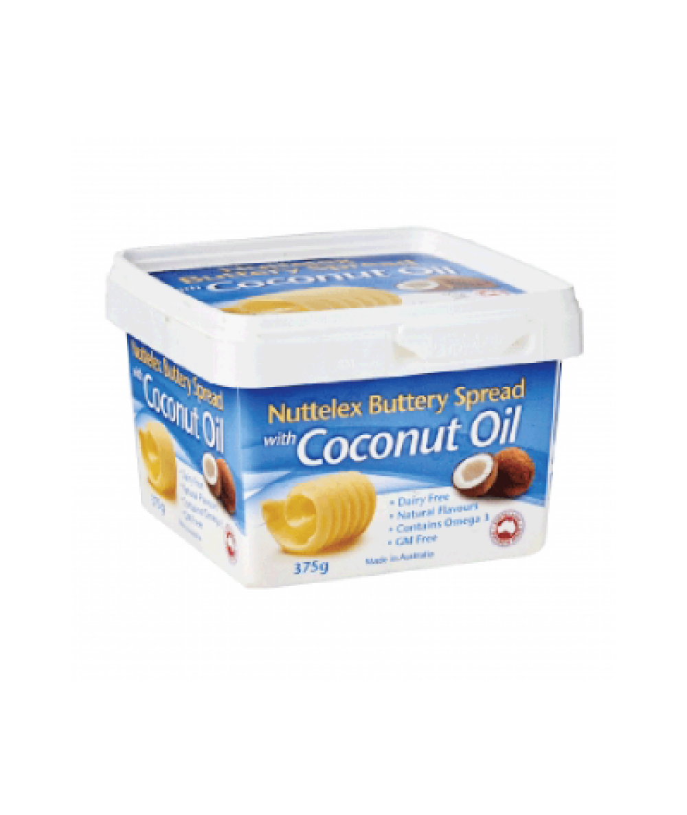 NUTTELEX MARGERINE SPREAD COCONUT OIL 375G