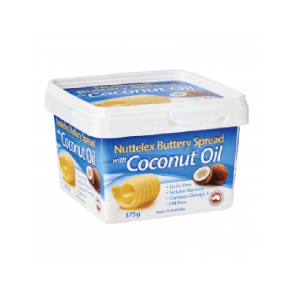 NUTTELEX MARGERINE SPREAD COCONUT OIL 375G