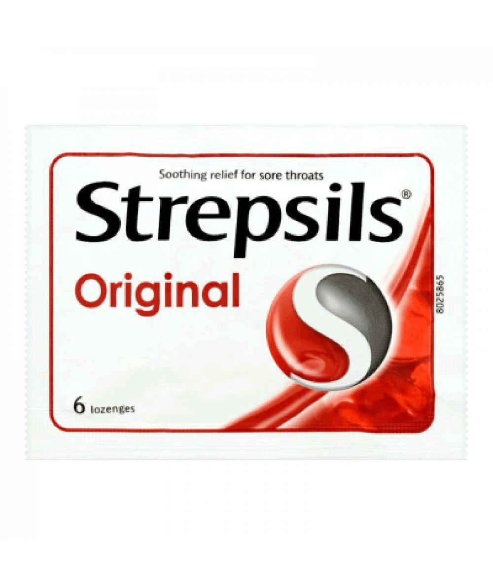 STREPSILS REGULAR LOZENGES 6S