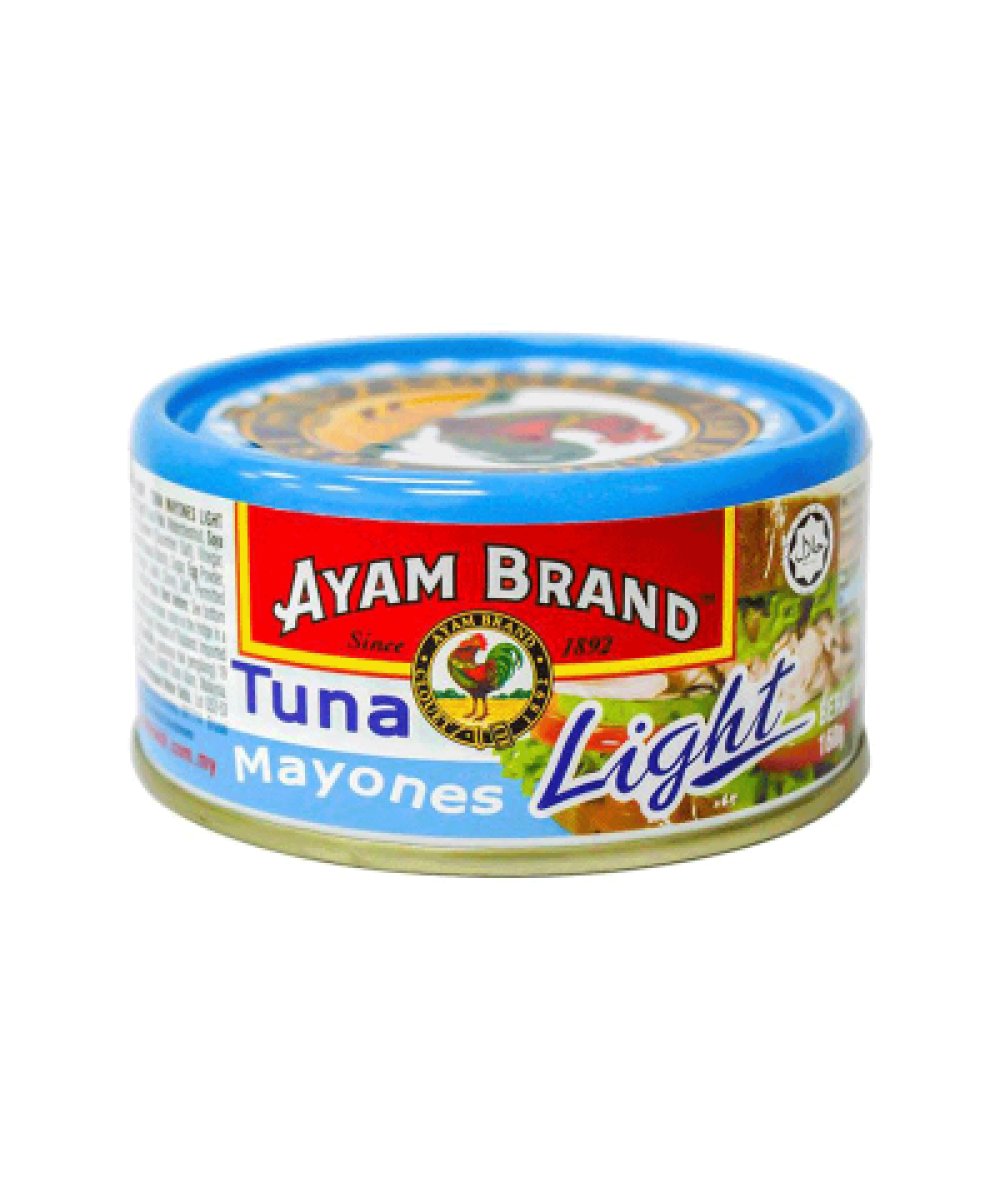 AYAM BRAND TUNA - LIGHT MAYONNAISE 160GM