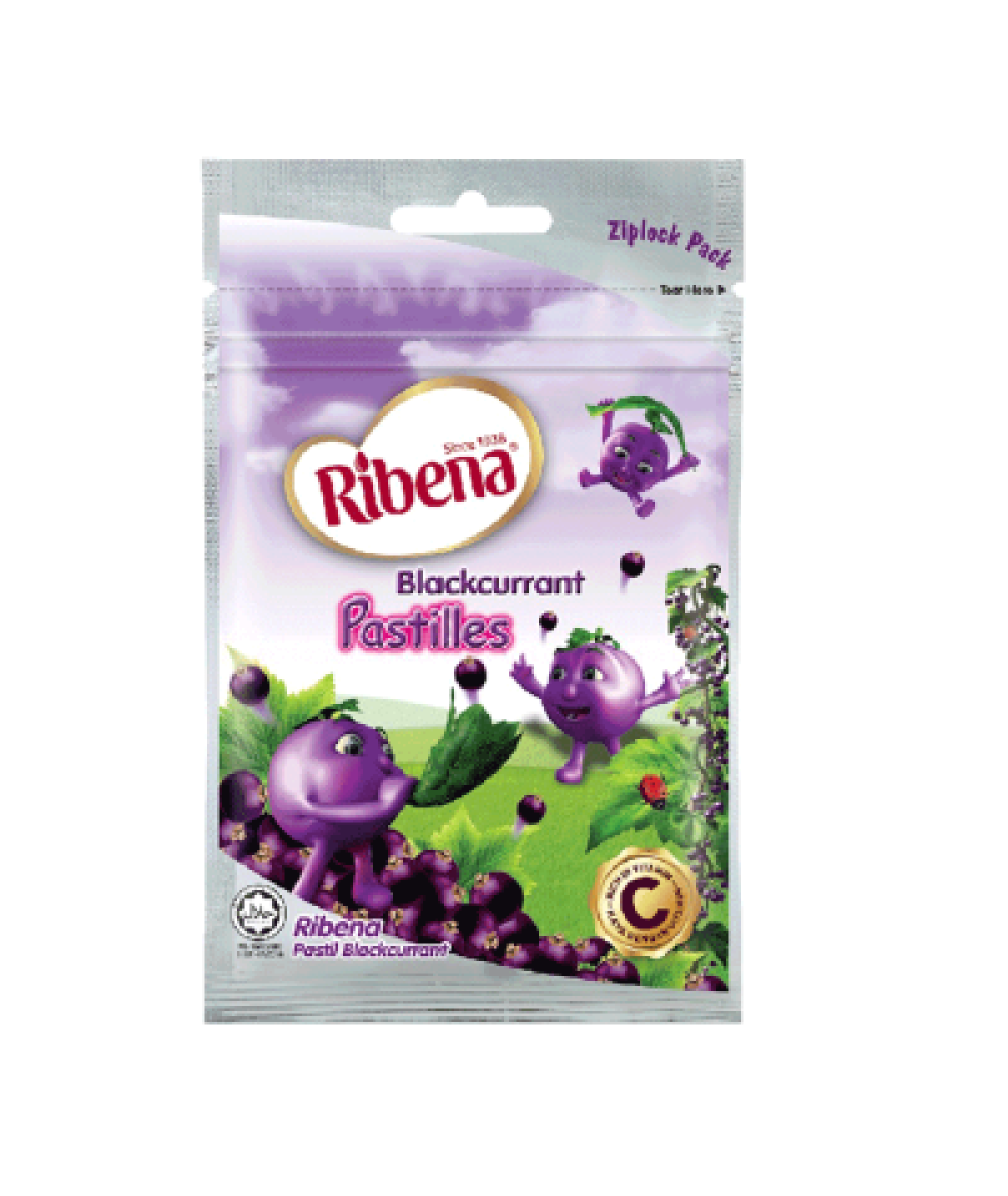 RIBENA ZIPLOCK PASTILLES 40G