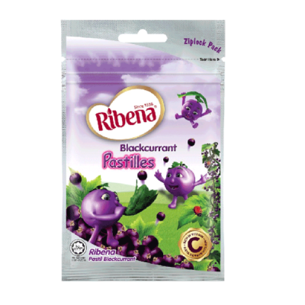 RIBENA ZIPLOCK PASTILLES 40G