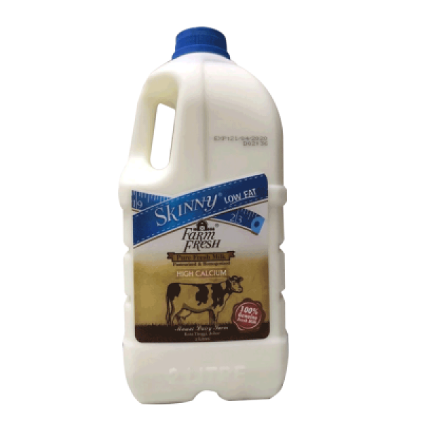 FARM FRESH SKINNY COW'S MILK 2L