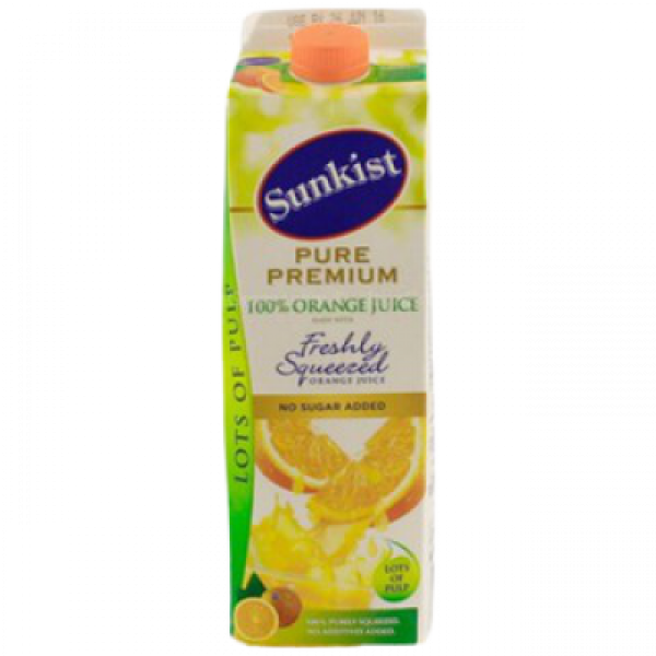 SUNKIST NFC ORANGE WITH PULP 1L