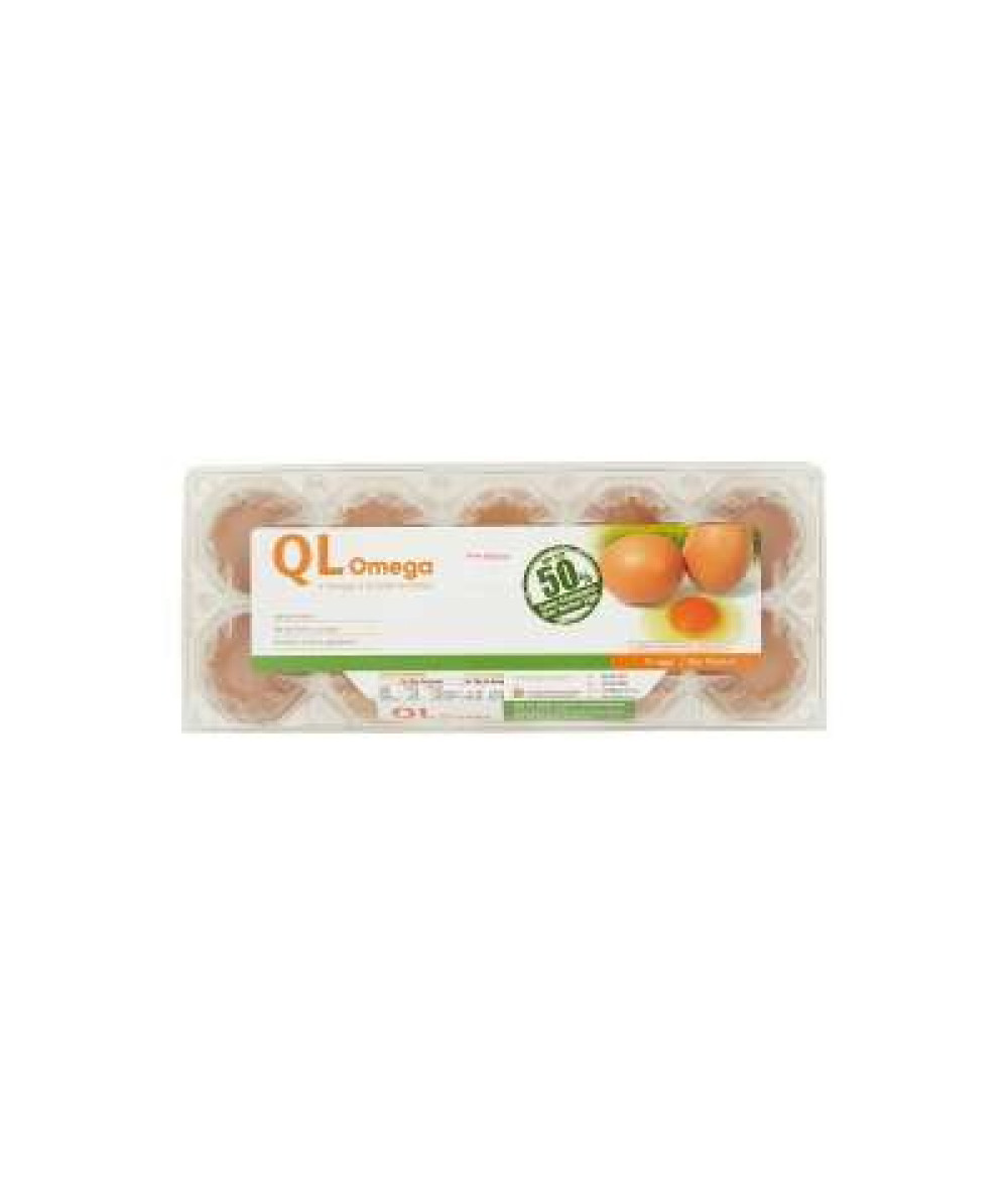 QL OMEGA 3 & DHA ENRINCHED EGGS 10S