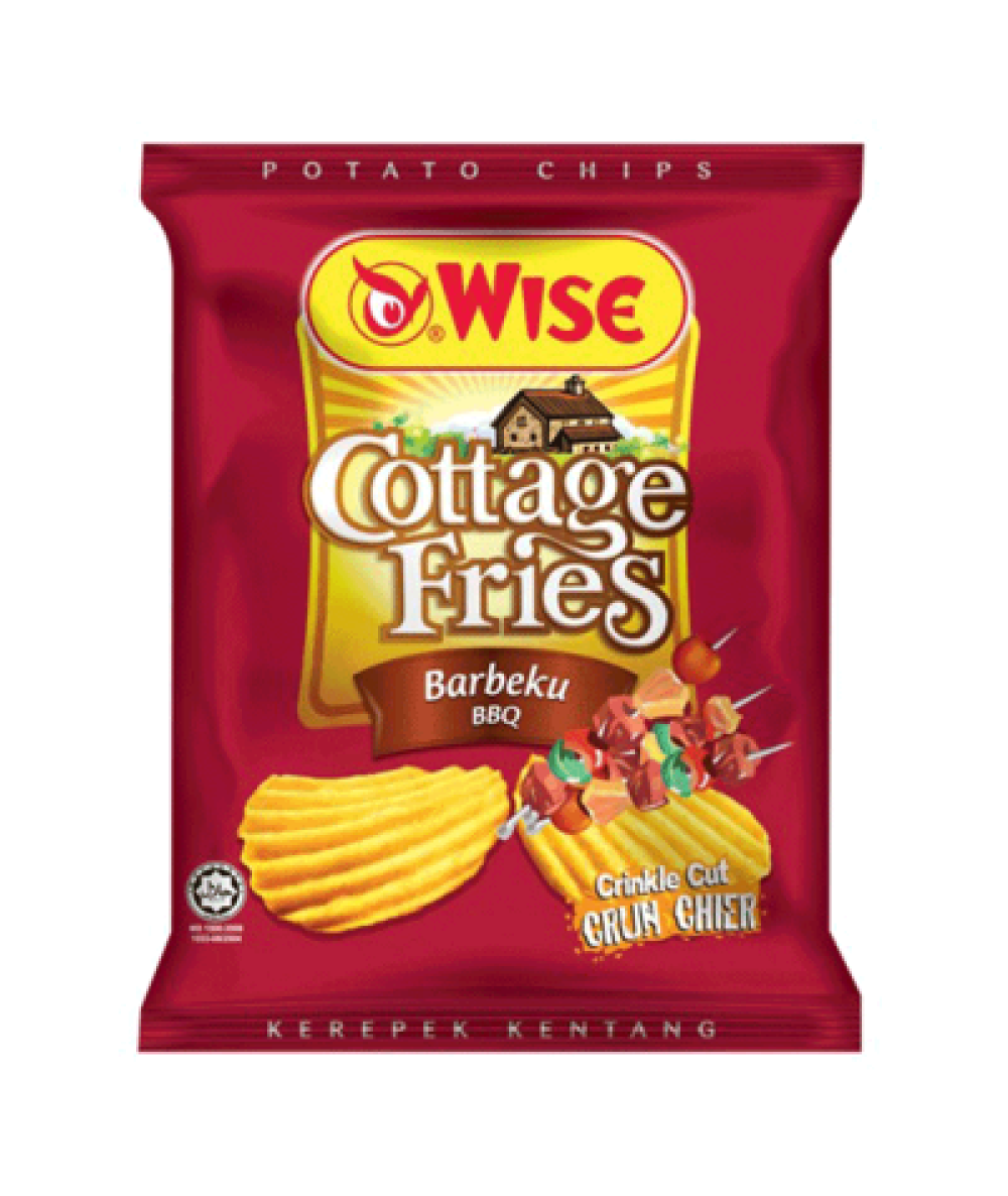 WISE COTTAGE FRIES BBQ 65G