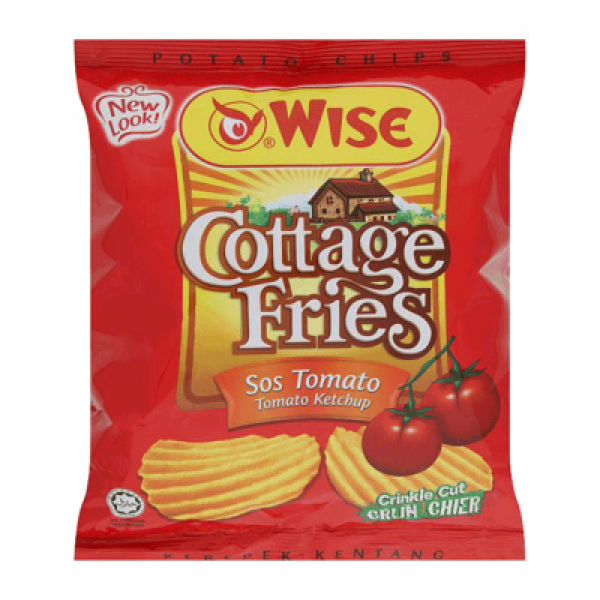 WISE COTTAGE FRIES TOMATO KETCHUP 65G