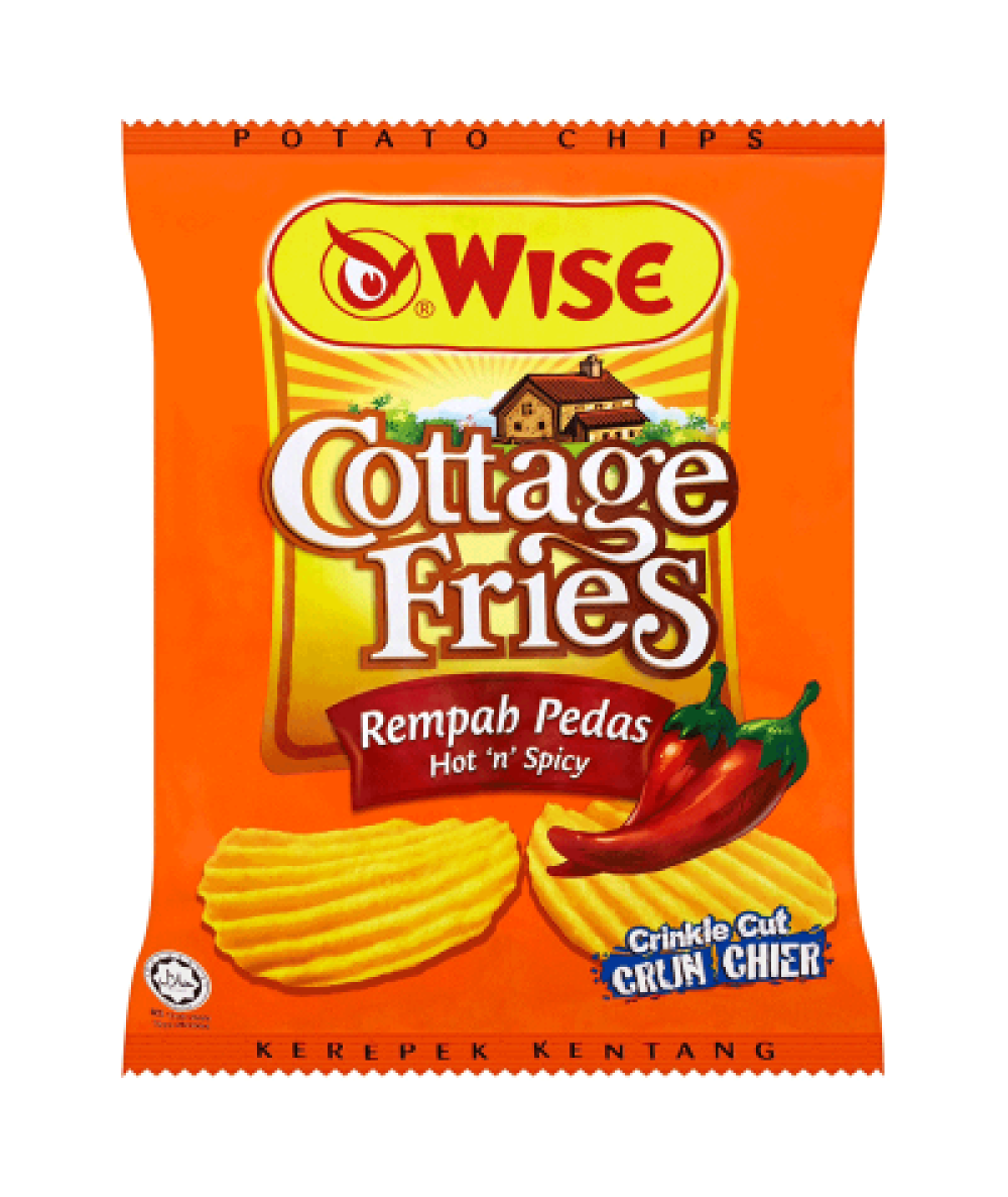 WISE COTTAGE FRIES HOT N' SPICY 65G