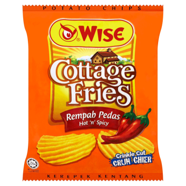 WISE COTTAGE FRIES HOT N' SPICY 65G