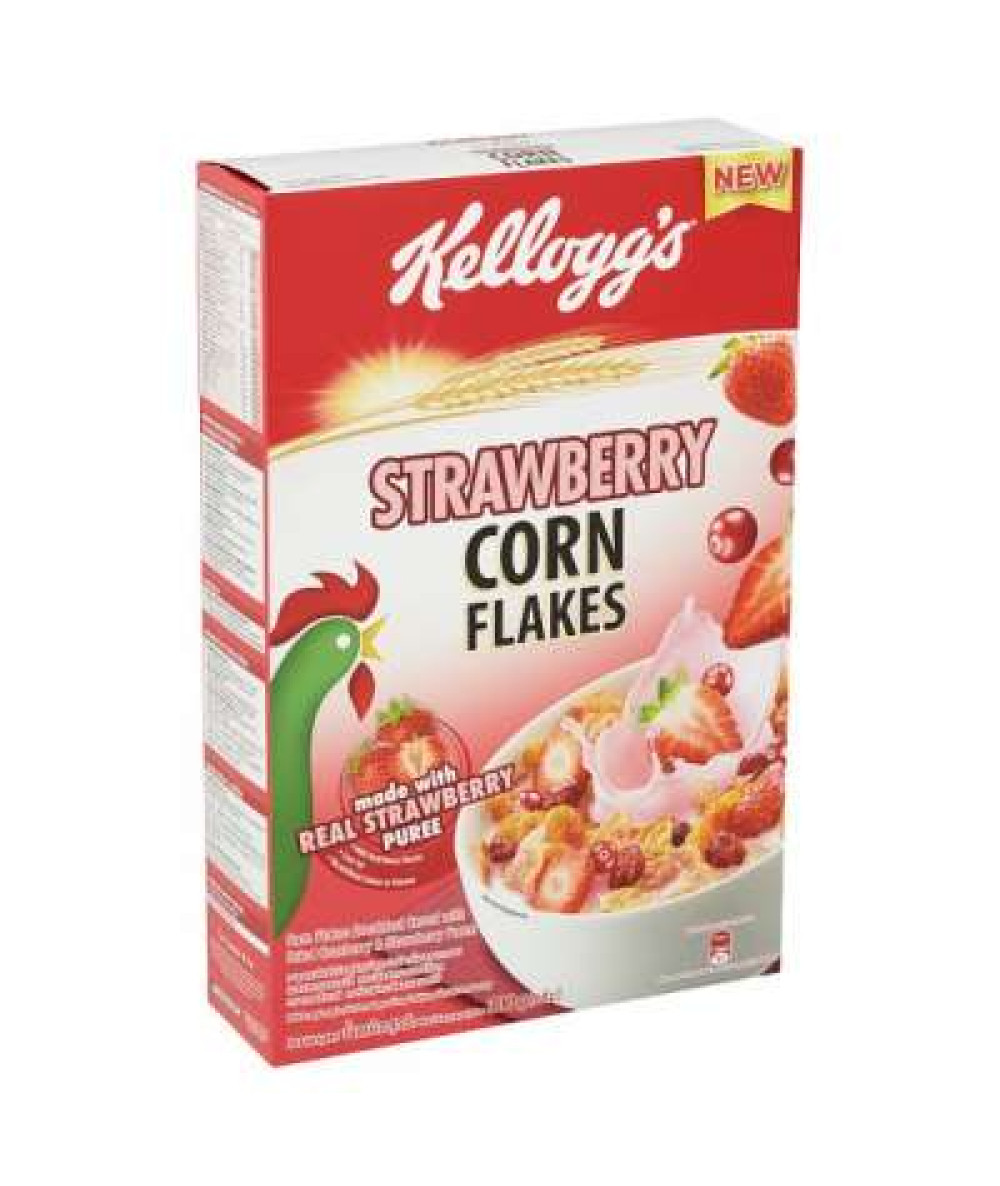 KELLOGG'S STRAWBERY CORN FLAKES 300G