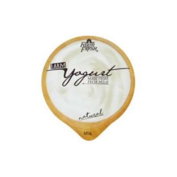 FARMFRESH YOGURT NATURAL 120G