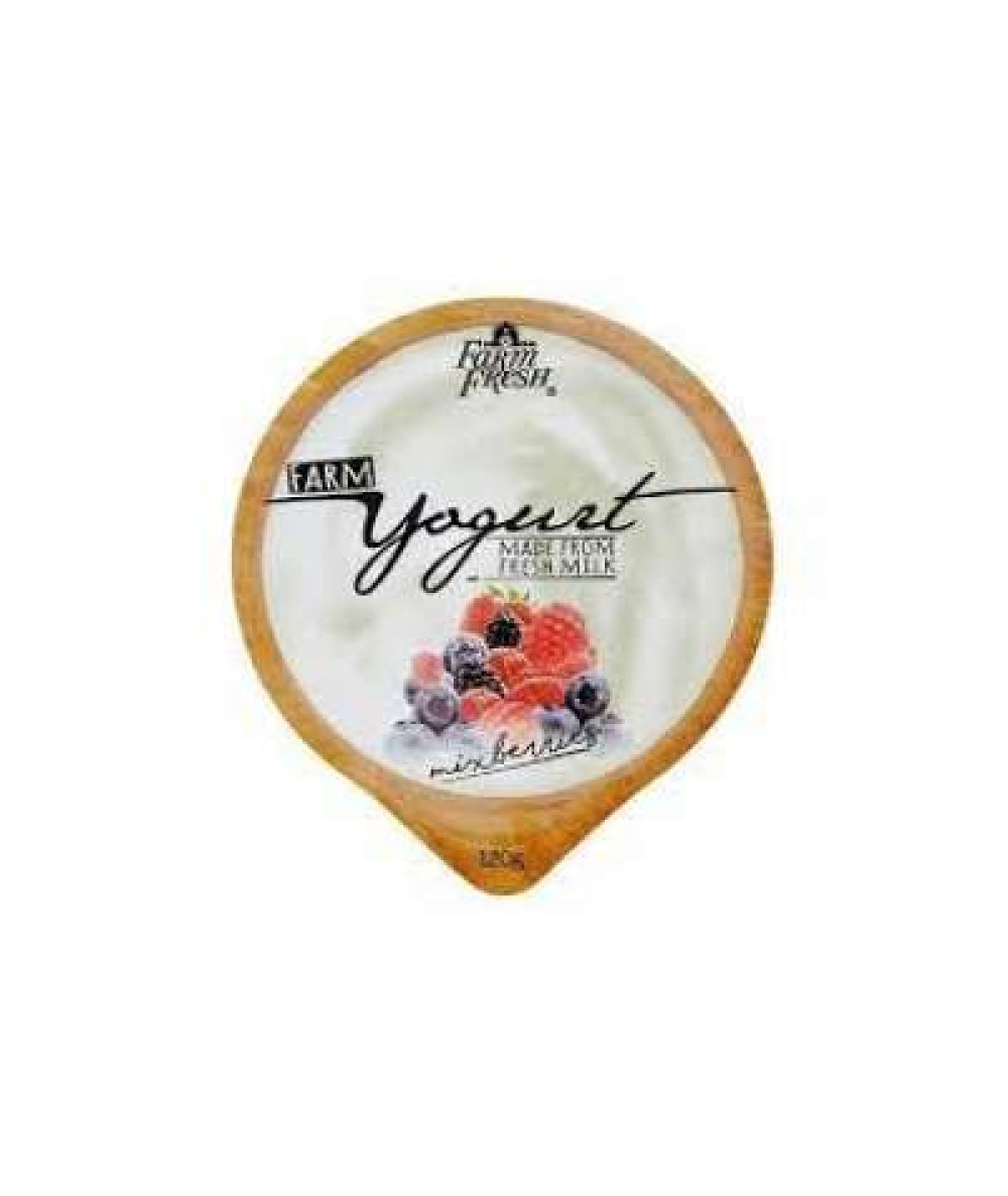 FARMFRESH YOGURT MIXBERRIES 120G