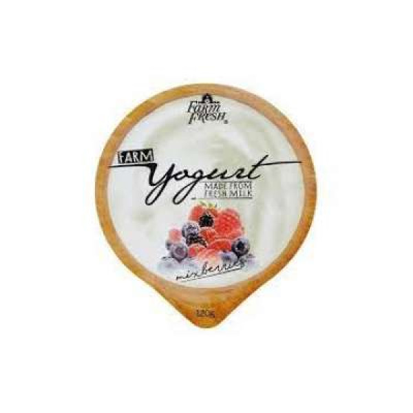 FARMFRESH YOGURT MIXBERRIES 120G