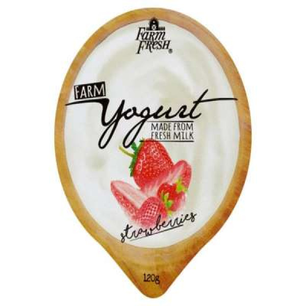 FARMFRESH YOGURT STRAWBERRIES 120G