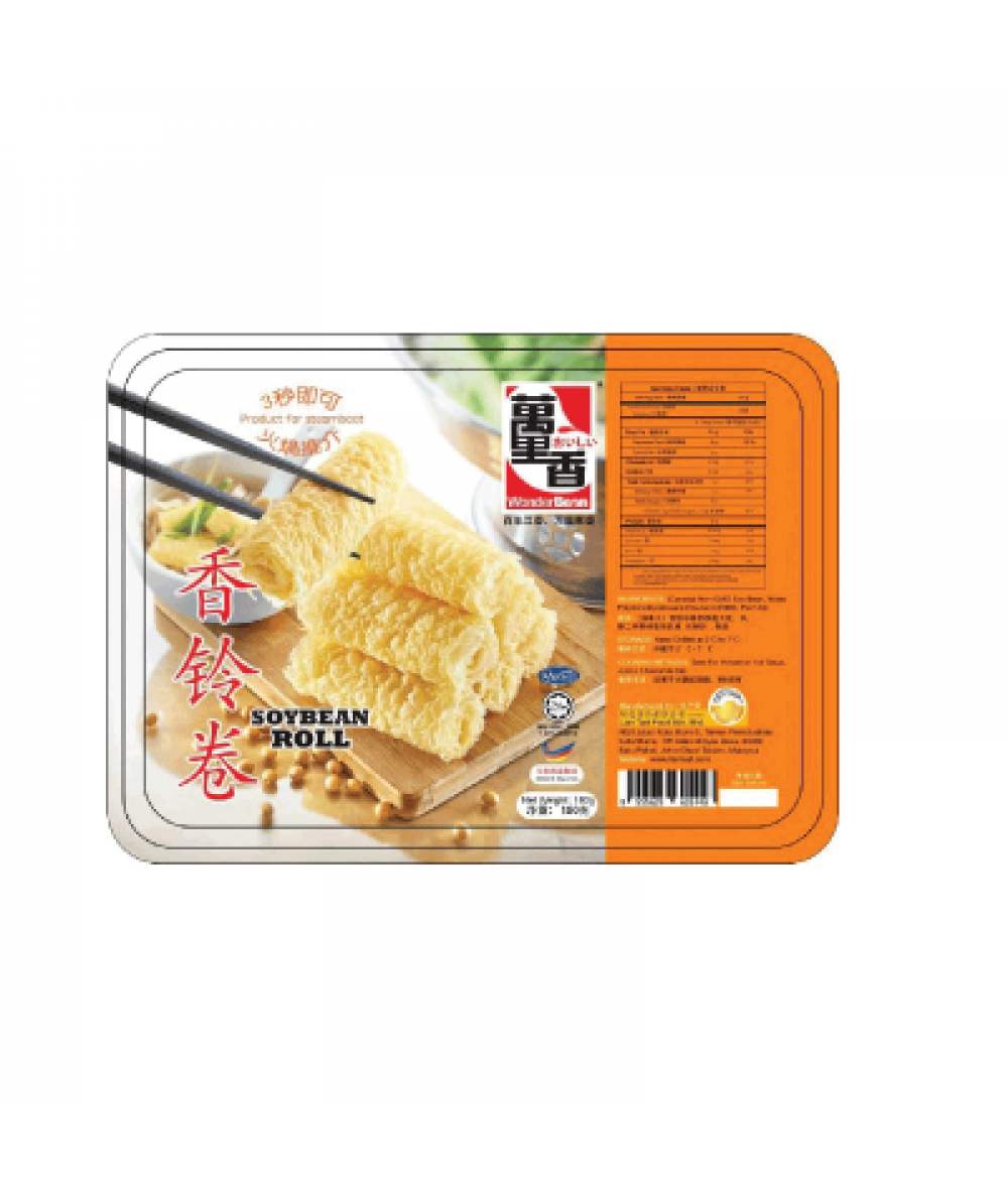 WONDER BEAN SOY BEAN CURD ROLL 180G