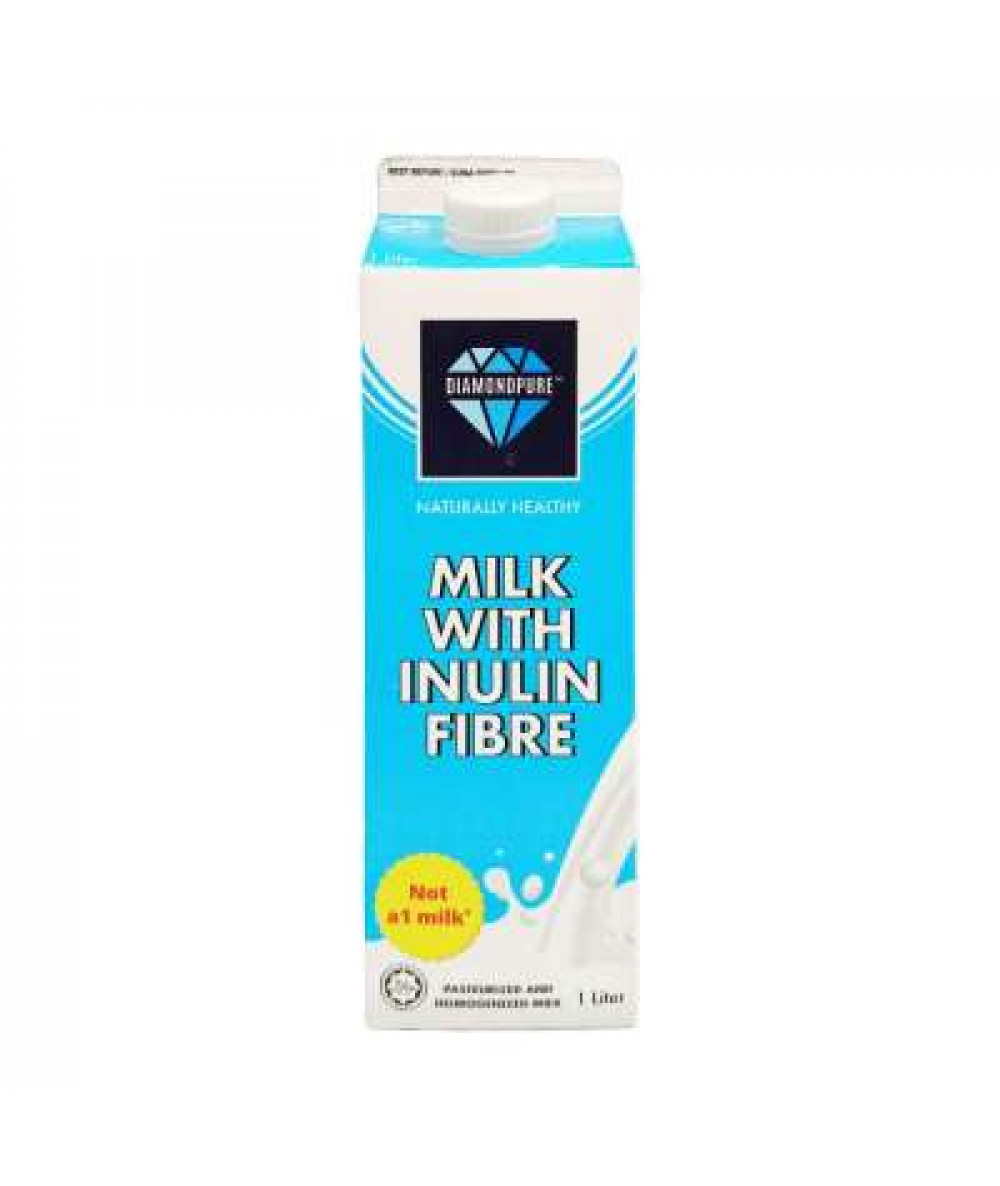 DIAMONDPURE MILK WITH INULIN FIBRE 1L