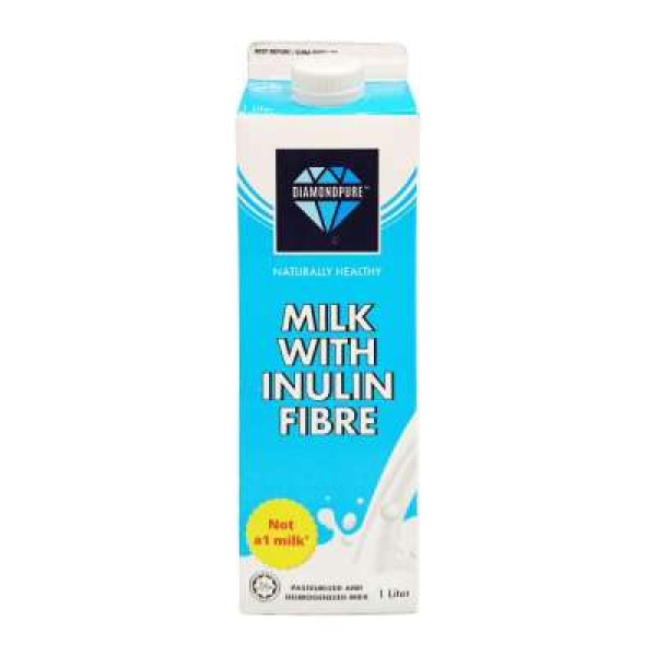 DIAMONDPURE MILK WITH INULIN FIBRE 1L