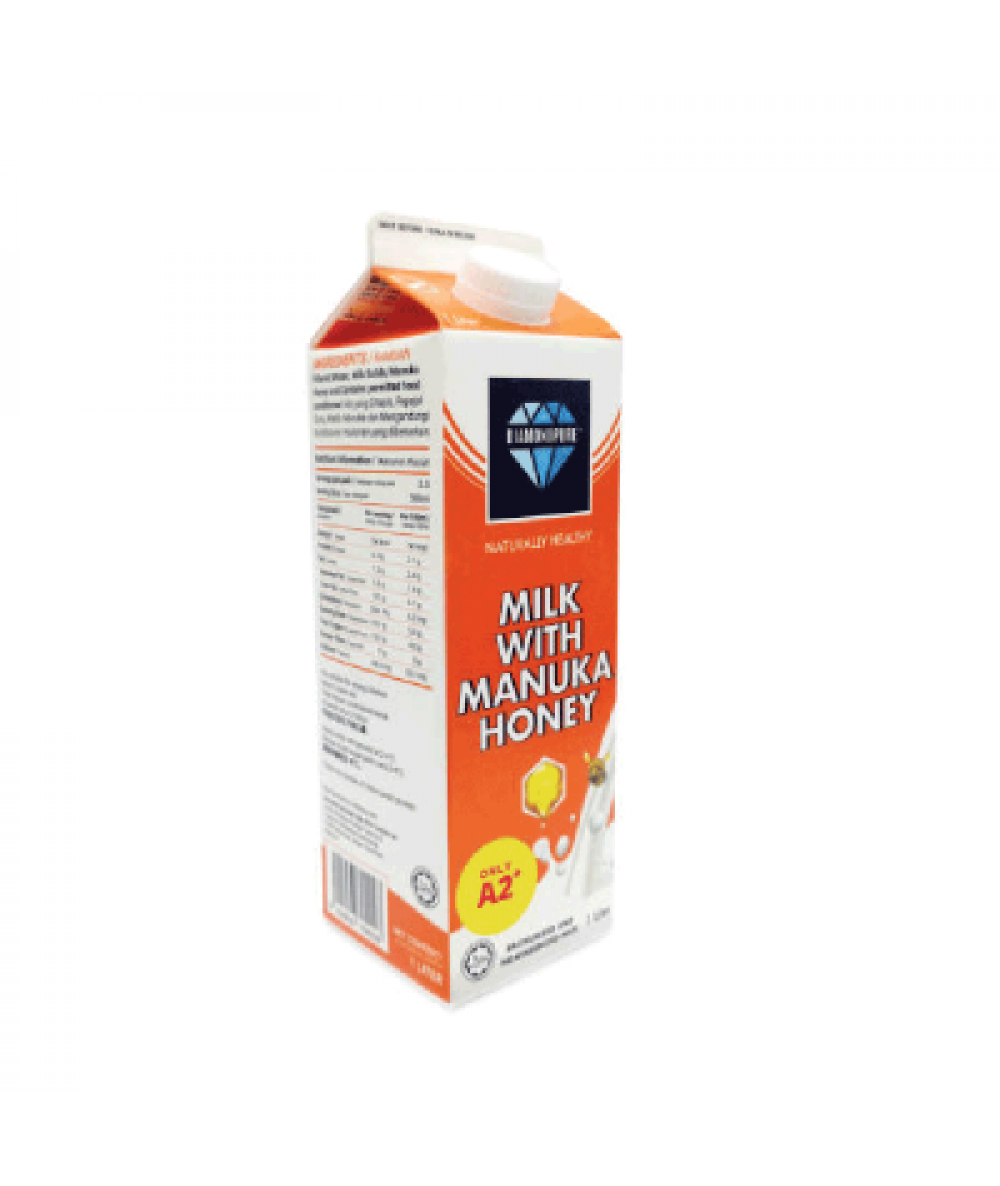 DIAMONDPURE MILK WITH MANUKA HONEY 1L