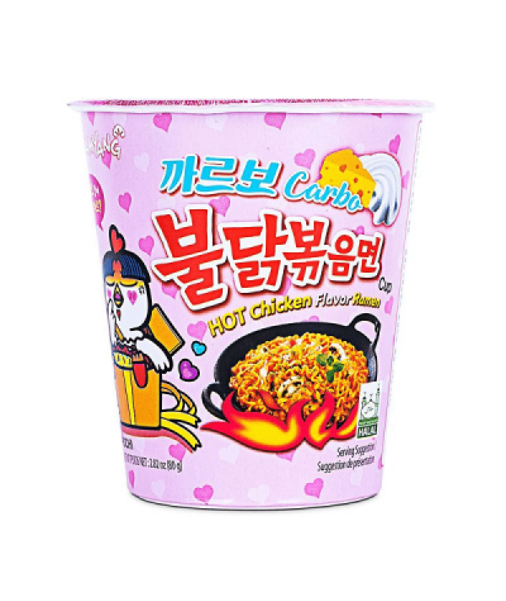 SAMYANG HOT CHICKEN CARBONARA CUP