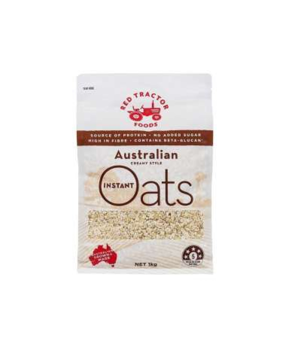 RED TRACTOR AUSTRAILIAN INSTANT OATS 1KG