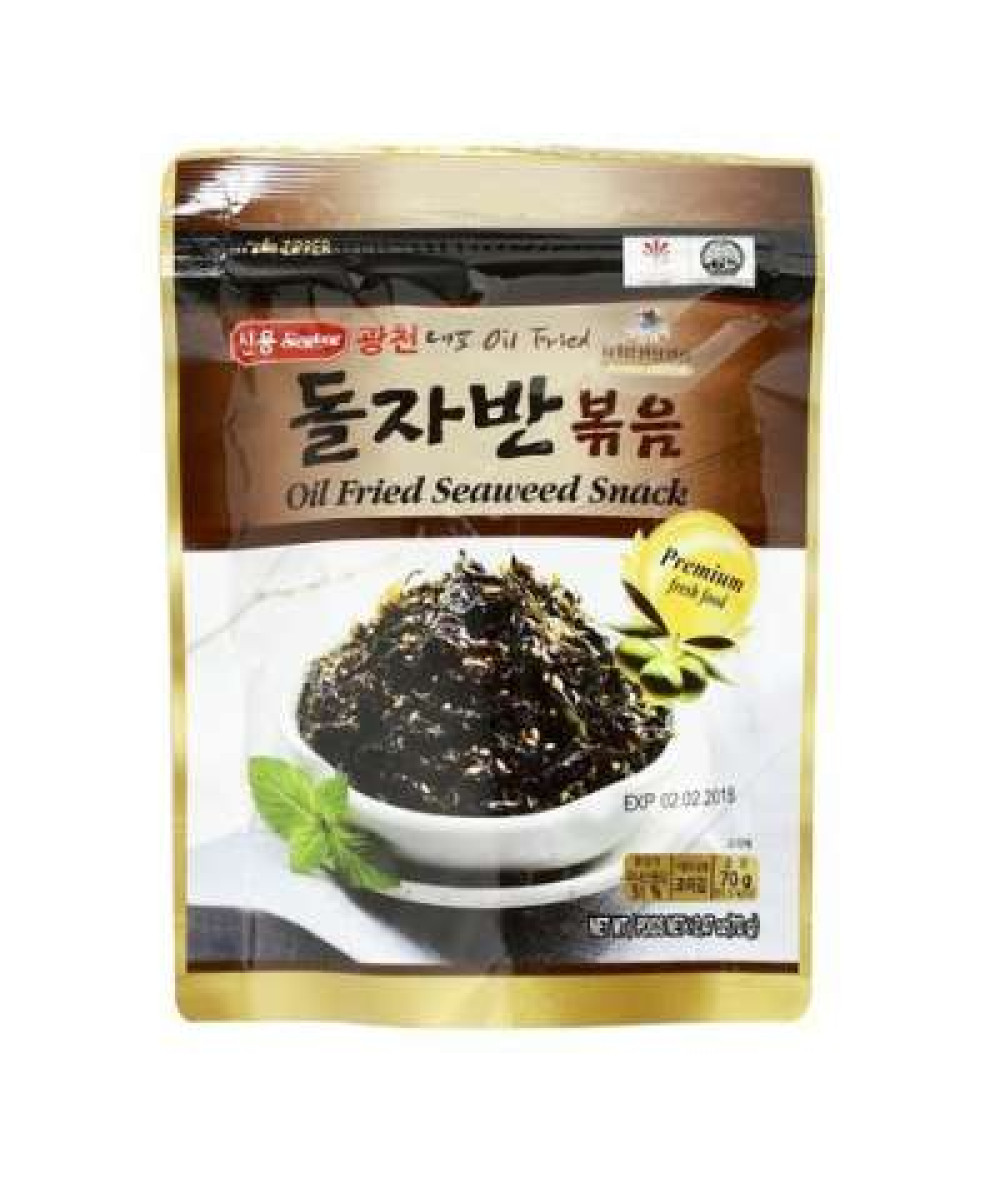 SL OIL FRIED SEAWEED SNACK 70G