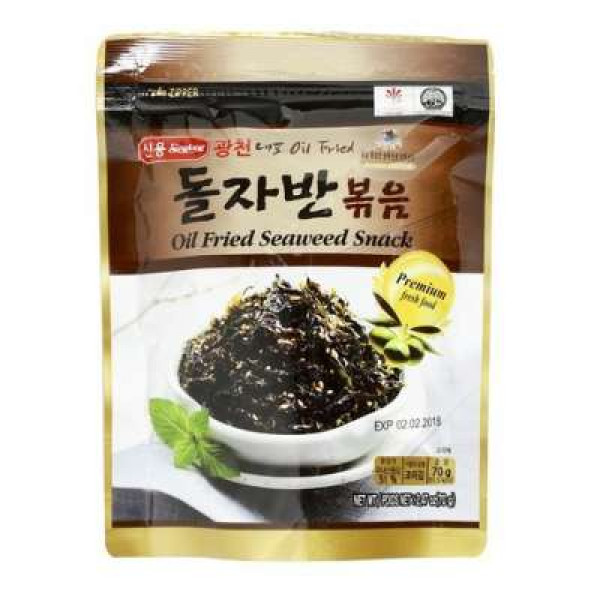 SL OIL FRIED SEAWEED SNACK 70G