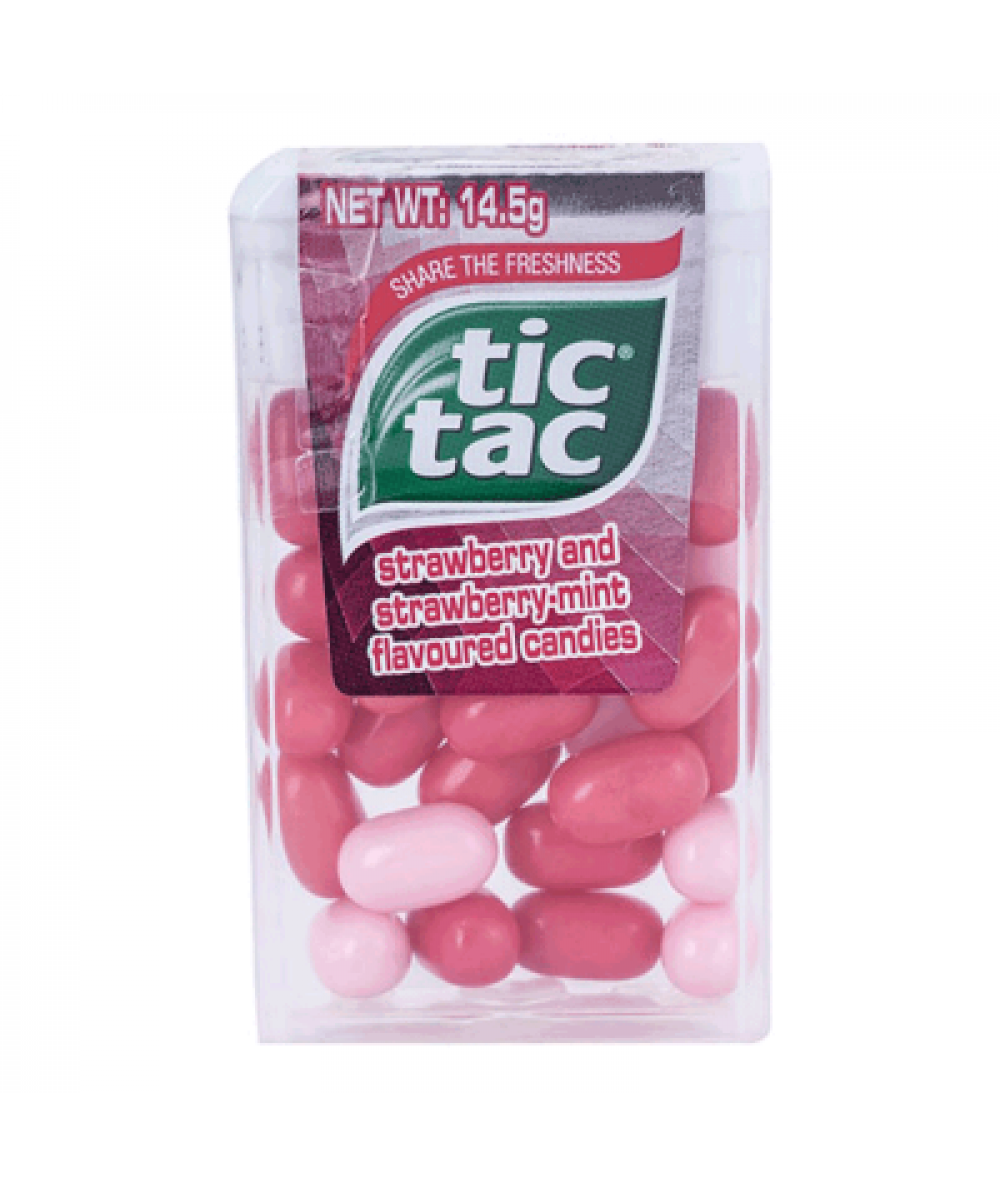 TIC TAC STRAWBERRY FIELDS