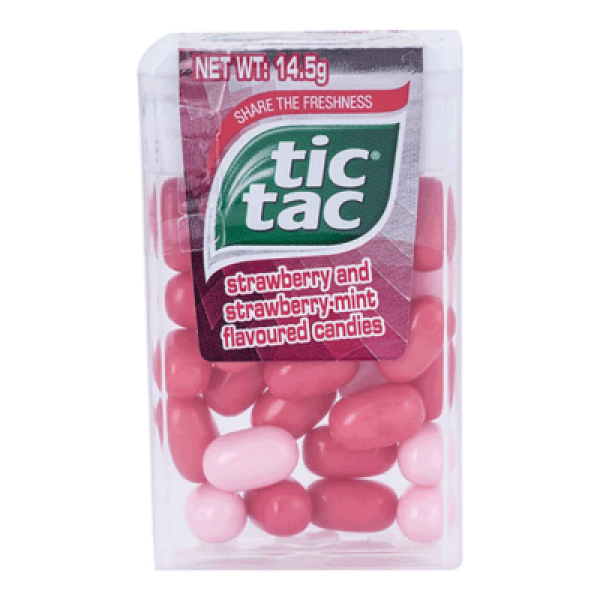 TIC TAC STRAWBERRY FIELDS