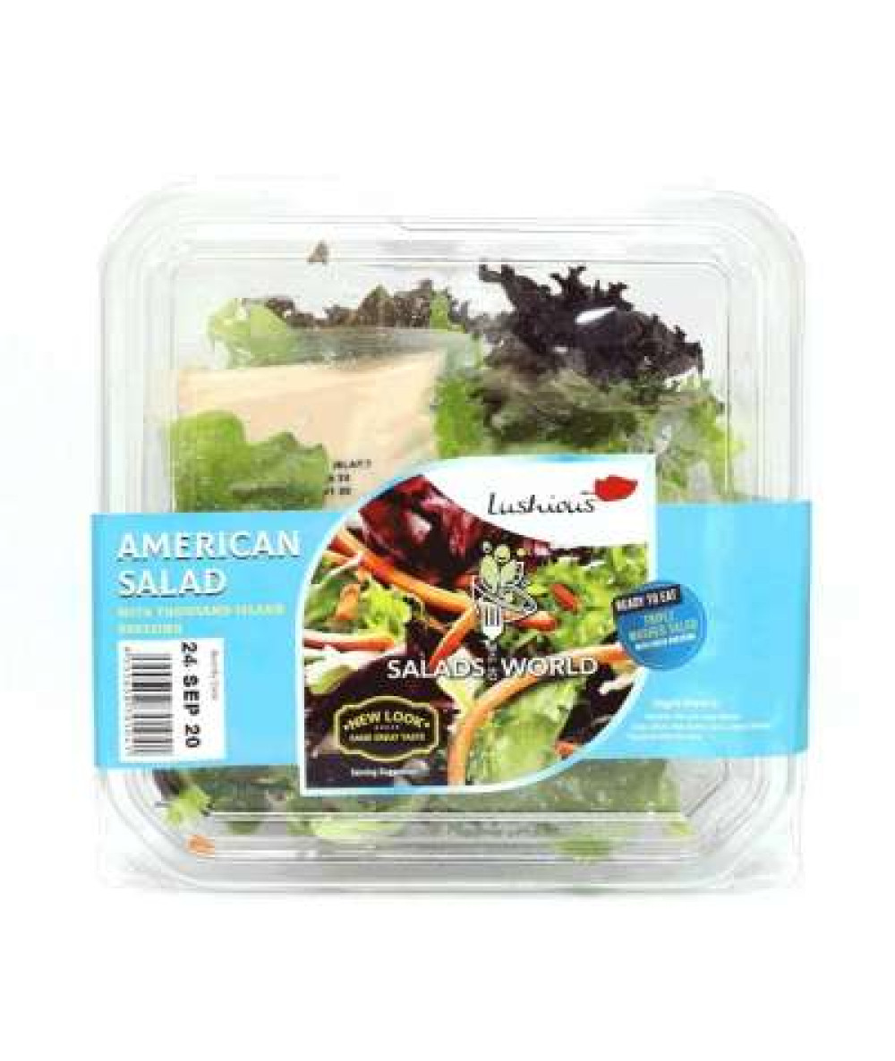 LUSHIOUS AMERICAN SALAD BOWL 120G (RTE)