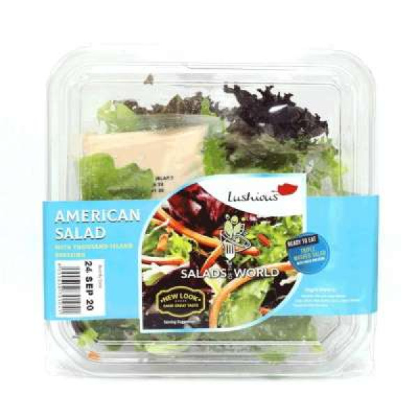 LUSHIOUS AMERICAN SALAD BOWL 120G (RTE)