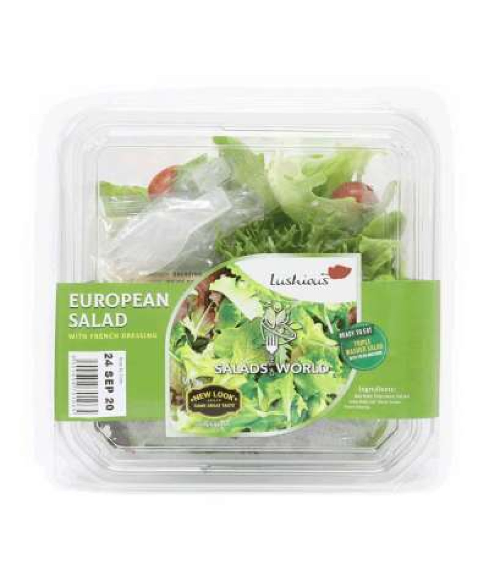 LUSHIOUS EUROPEAN SALAD BOWL 120G (RTE)